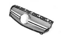 Mercedes A-class W176 2012-2018 Frontgrill AMG Silber (2012-2015) Foto 3