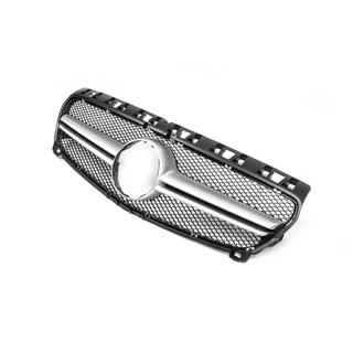 Frontgrill AMG Silber (2012-2015) Mercedes A-сlass W176 2012-2018 Foto 3