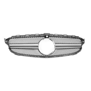 Frontgrill AMG Silber (für Avantgarde/AMG-Line/C43 AMG) Foto 2