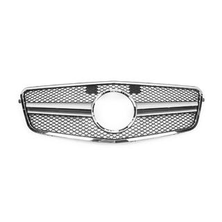Frontgrill AMG Silber (2009-2012) Mercedes E-сlass W212 2009-2016 Foto 2