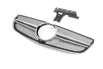 Mercedes E-class coupe C207 2010-2017 Frontgrill (2014-2016, AMG Silber) Foto 3