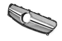 Mercedes GLA X156 2014-2019 Frontgrill AMG Silber (2017-2019) Foto 3