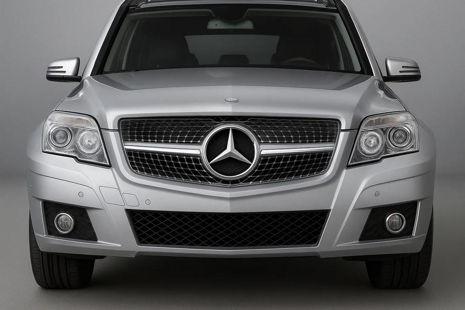 Mercedes GLK class X204 2008-2015 Frontgrill Diamond Silber (2009-2012) Image