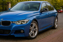 BMW 3 Series F30/F31 2012-2019 Schwellerabdeckungen EuroCap (für M-Sport Schweller, Schwarz Hochglanz) Foto 2