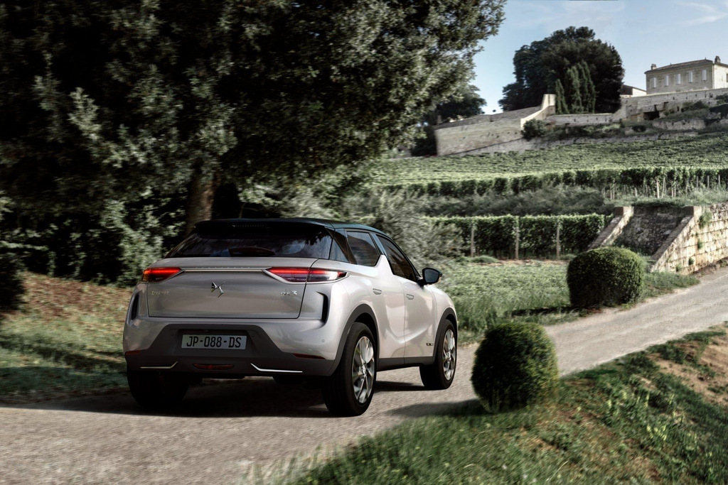 Elektrische Modifikation des Urban Crossover DS 3 Crossback E-Tense