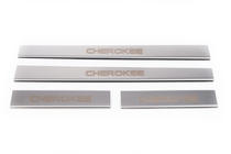 Jeep Cherokee/Liberty 2007-2013 Einstiegsleisten Carmos V1 (4 Stk, Edelstahl) Foto 2