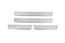 Hyundai Santa Fe 2 2006-2012 Einstiegsleisten Abdeckung Carmos V2 (4 Stk, Edelstahl) Foto 1
