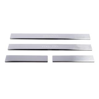 Einstiegsleisten Abdeckung Carmos (4 Stk, Edelstahl) V-2 Mazda 6 2003-2008 Foto 2