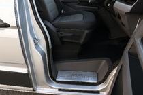 Volkswagen Crafter 2006-2016 Einstiegsleisten Abdeckungen innen (Carmos V1) 3 Stk, Carmos - türkischer Stahl Foto 1
