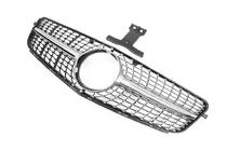 Mercedes C-class W204 2007-2015 Frontgrill Diamond Silber Foto 5