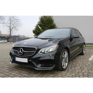 Frontgrill Diamond Silber (für Avantgarde und AMG-Line, 2013-2016) Mercedes E-сlass W212 2009-2016 Foto 3
