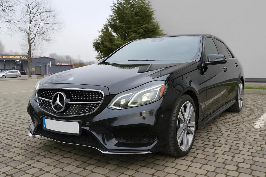 Mercedes E-class W212 2009-2016 Frontgrill Diamond Silber (für Avantgarde und AMG-Line, 2013-2016) Foto 3