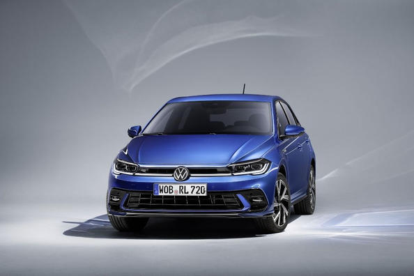 Aktualisierter fünftüriger Schrägheck Volkswagen Polo