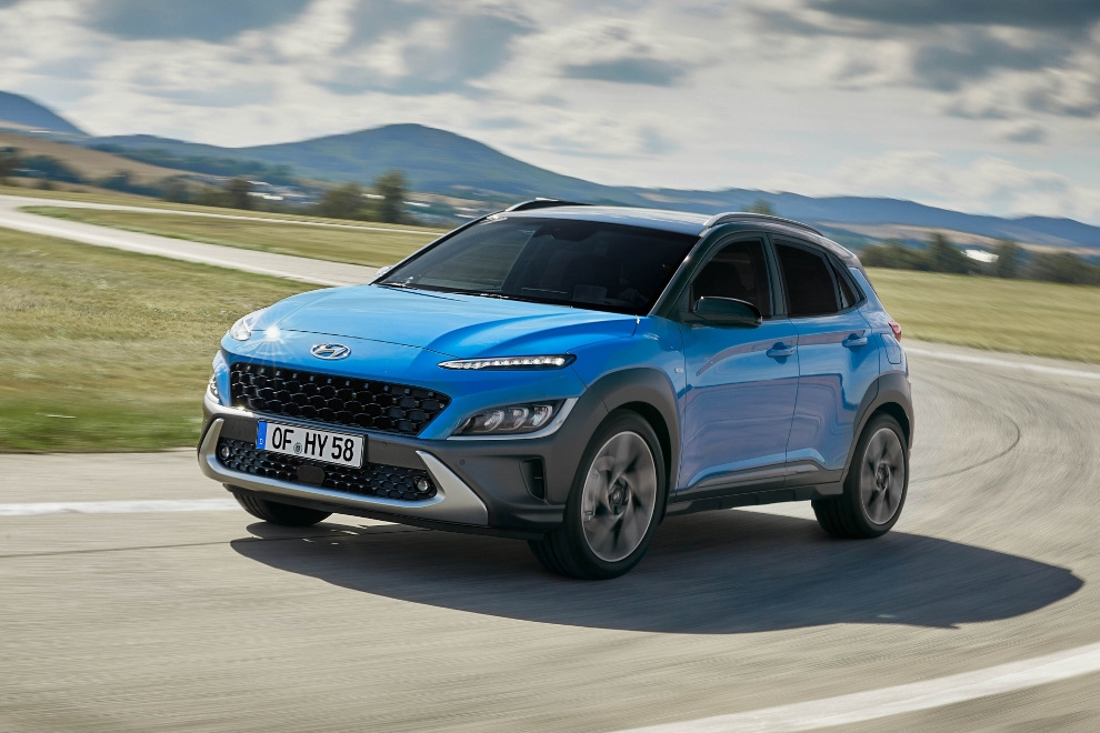 Aktualisierter kompakter Crossover Hyundai Kona