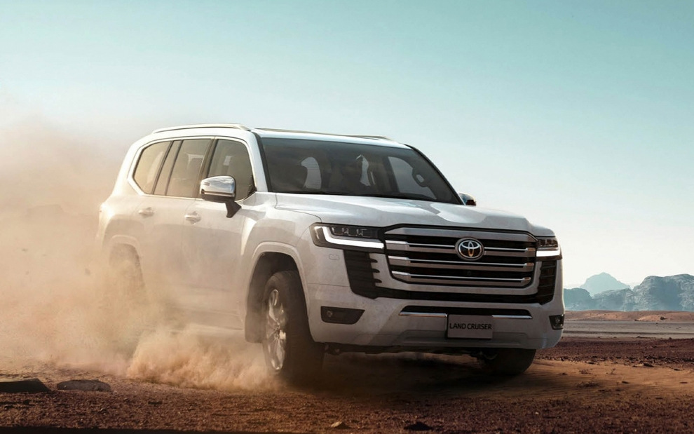 Rückblick auf die siebte Generation des Toyota Land Cruiser 300 SUV