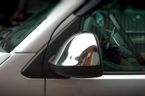 Volkswagen T6 2015-2024 Spiegelabdeckungen (2 Stk, Edelstahl) OmsaLine - Italienischer Edelstahl Foto 6