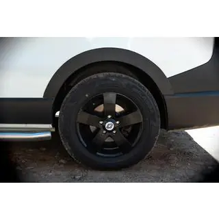 Kotflügelverbreiterungen (6 Stk, schwarz, ABS) Renault Trafic 2015- Foto 4