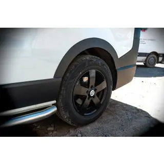 Kotflügelverbreiterungen (6 Stk, schwarz, ABS) Nissan NV300/Primastar 2016- Foto 4