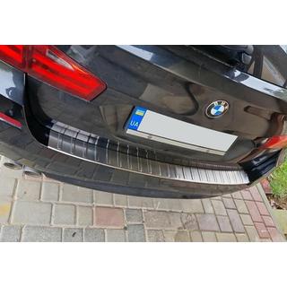 Heckstoßstangenschutz Carmos (SW, Edelstahl) BMW 5 Series F10/F11 2010–2016 Foto 1