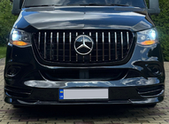 Mercedes Sprinter W907/W910 2018- Frontgrill Panamericana GT Chrom Premium V1 Foto 8