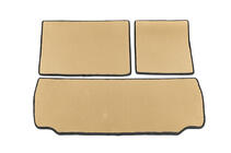 Toyota Sequoia 2007-2022 Kofferraummatten (EVA, beige) Foto 1