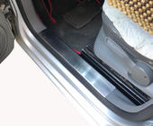 Volkswagen Caddy 2004-2010 Einstiegsleisten innen (ohne Schriftzug, Edelstahl) 4 Stück Foto 2