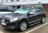 Nissan Qashqai 2010-2014 Türleisten Carmos (4 Stk, Edelstahl) Foto 3