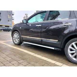 Türleisten Carmos (4 Stk, Edelstahl) Nissan Qashqai 2010-2014 Foto 4