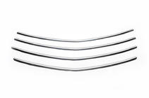 Opel Vivaro 2015-2019 Grill Blenden Carmos Edelstahl Foto 2