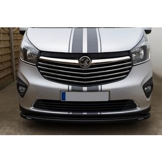 Grill Blenden Carmos Edelstahl Opel Vivaro 2015-2019 Foto 3