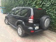 Toyota Land Cruiser Prado 120 2002-2009 Dachreling Skyport Schwarz (2 Stk) Foto 7