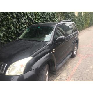 Dachreling Skyport Schwarz (2 Stk) Toyota Land Cruiser Prado 120 2002-2009 Foto 3
