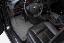 BMW 5 Series E39 1996-2003 EVA Fußmatten (Grau) Foto 1