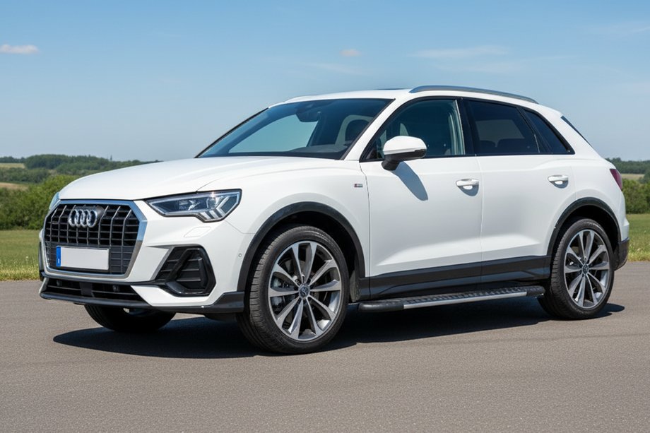 Audi Q3 2019–2025 Seitenschweller Bosphore Grey (2 Stk., Aluminium) Image