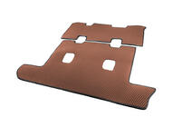 Lexus LX470 1998-2007 Kofferraummatte 2 Stk Ziegelrot (EVA, 7 Sitze) Foto 4