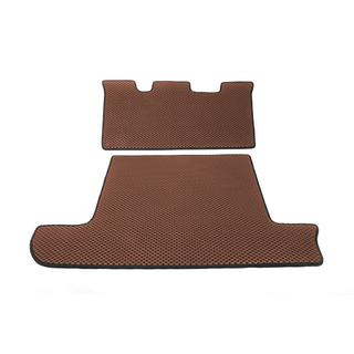 Kofferraummatte 2 Stk Ziegelrot (EVA, 7 Sitze) Toyota Land Cruiser 100 1998-2007 Foto 1