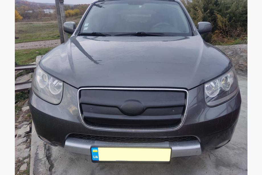 Hyundai Santa Fe 2 2006-2012 Wintergrill 2005-2010 (oben) Glänzend Foto 2
