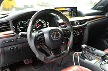 Lexus GX460 2009-2023 Komplettes anatomisches Lenkrad (Carbon) Foto 4