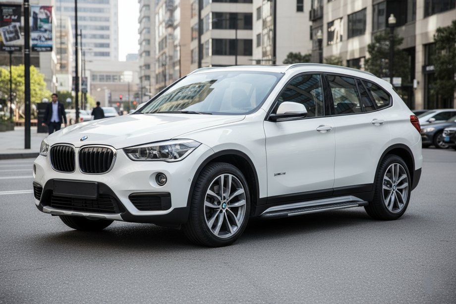 BMW X1 F48 2015-2022 Seitenschweller Bosphore Grey (2 Stk., Aluminium) Image