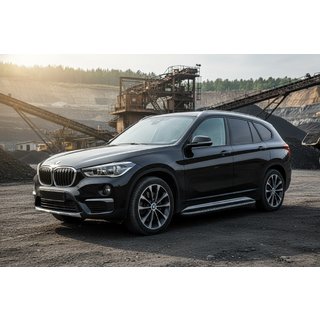 Seitenschweller Bosphore Black (2 Stk., Aluminium) BMW X1 F48 2015-2022 Foto 1