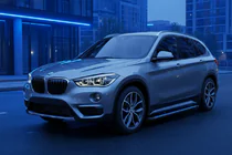 BMW X1 F48 2015-2022 Seitenschweller Maya Blue (2 Stk., Aluminium) Foto 1