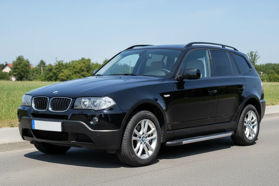 BMW X3 E83 2003-2010 Seitenschweller Bosphore Grey (2 Stk., Aluminium) Image