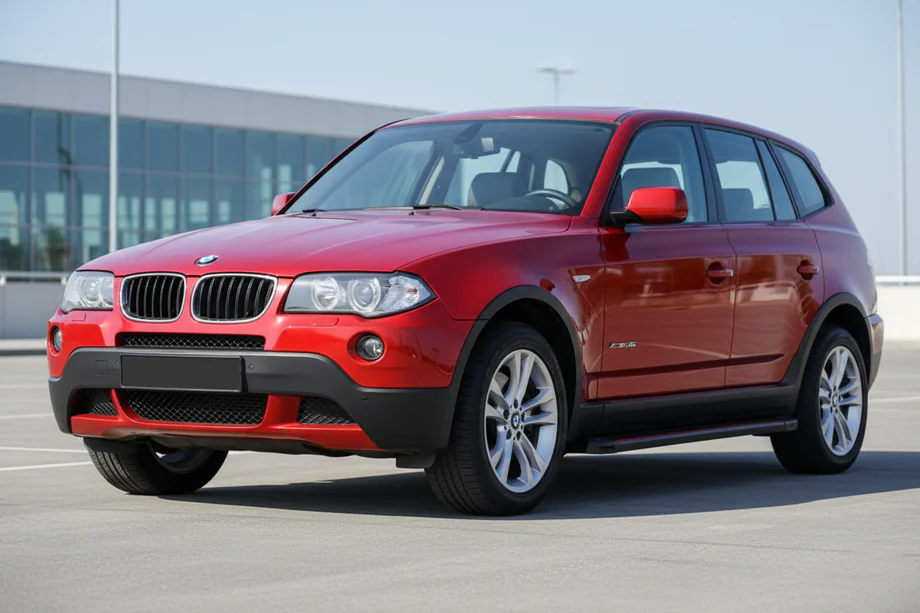 BMW X3 E83 2003-2010 Seitenschweller Maya Red (2 Stk., Aluminium) Image