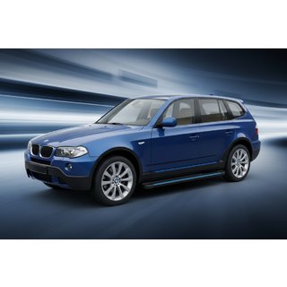 Seitenschweller Maya Blue (2 Stk., Aluminium) BMW X3 E83 2003-2010 Foto 1