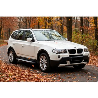 Trittbretter Allmond Grey (2 Stk., Aluminium) BMW X3 E83 2003-2010 Foto 1