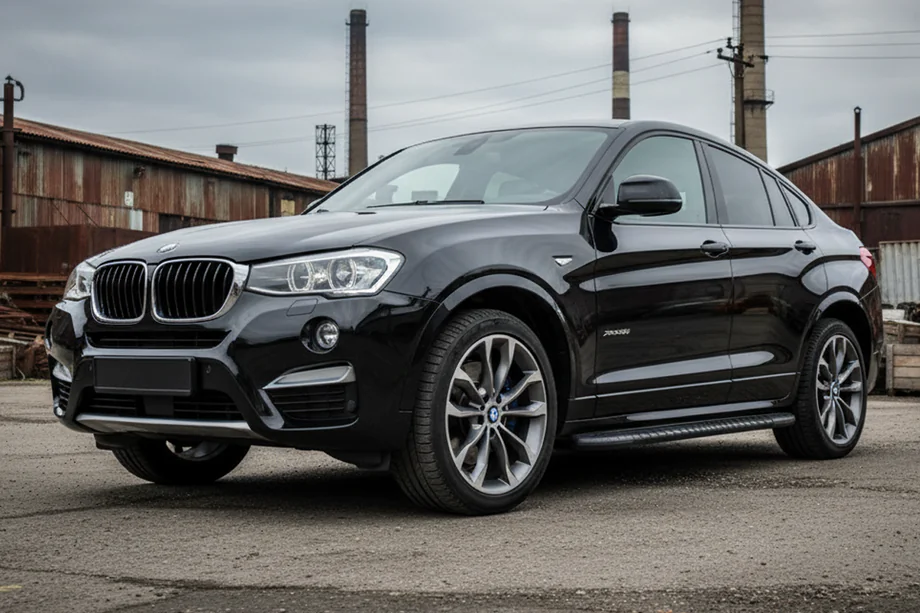 BMW X4 F26 2014-2018 Seitenschweller Bosphore Black (2 Stk., Aluminium) Image