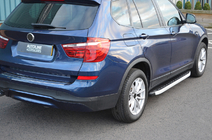 BMW X4 F26 2014-2018 Seitenschweller Fullmond (2 Stk., Aluminium) Foto 2