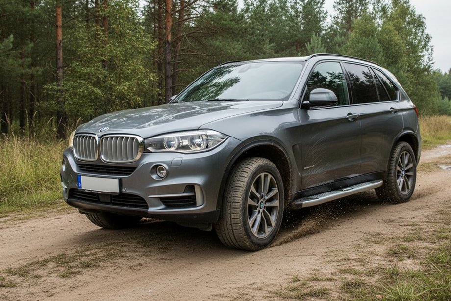 BMW X5 F15 2013-2018 Seitenschweller Mevsim Grey (2 Stk., Aluminium) Image