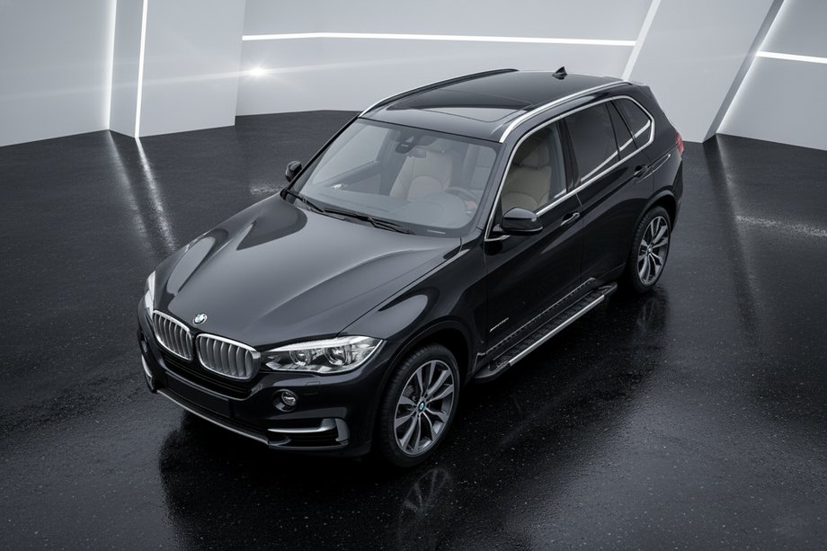 BMW X5 F15 2013-2018 Seitenschweller RedLine (2 Stk., Aluminium) Image