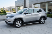 Jeep Compass 2016- Seitenschweller Bosphore Grey (2 Stk., Aluminium) Foto 1